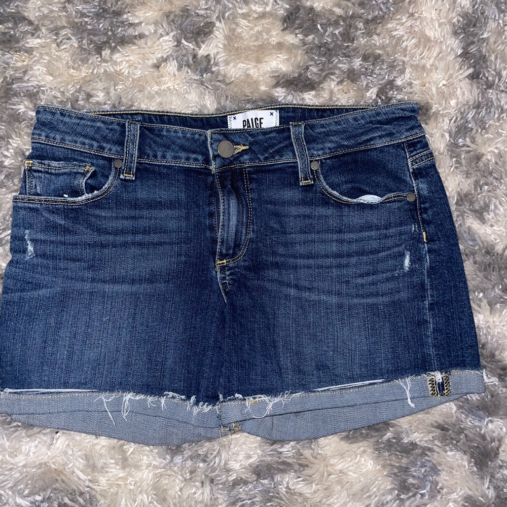 Paige Blue Jean Shorts - Women's Size 25